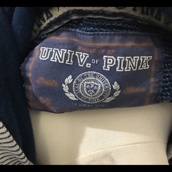 PINK Mustangs hoodie size Medium - Picture 3 of 3